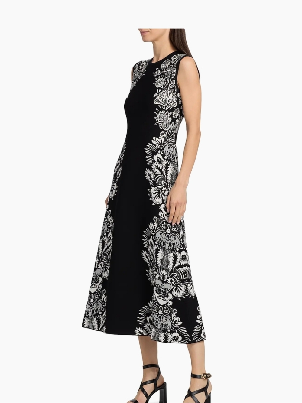 Ulla Johnson Liana Floral Jacquard Midi-Dress Size S MSRP $850 - Picture 3 of 11